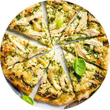 Pesto Chicken Pizza